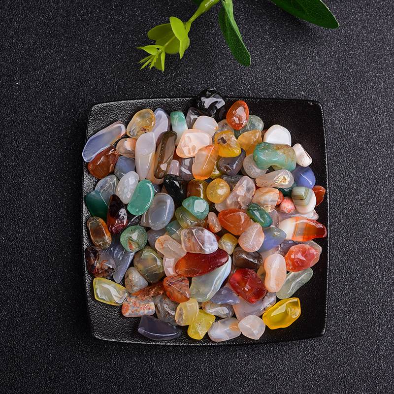 Aquarium Plant Gravel - 50/100g Natural Crystal Amethyst Agate Irregular
