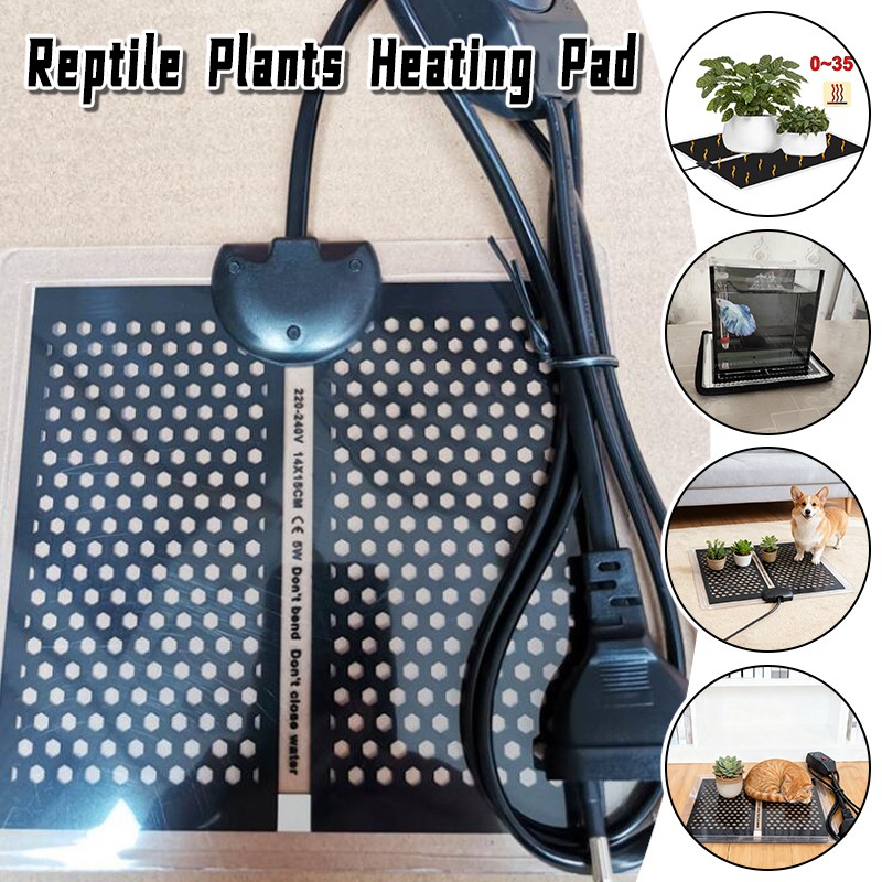 Aquarium Planting - 28x28cm Reptile Heat Mat Plants Heating