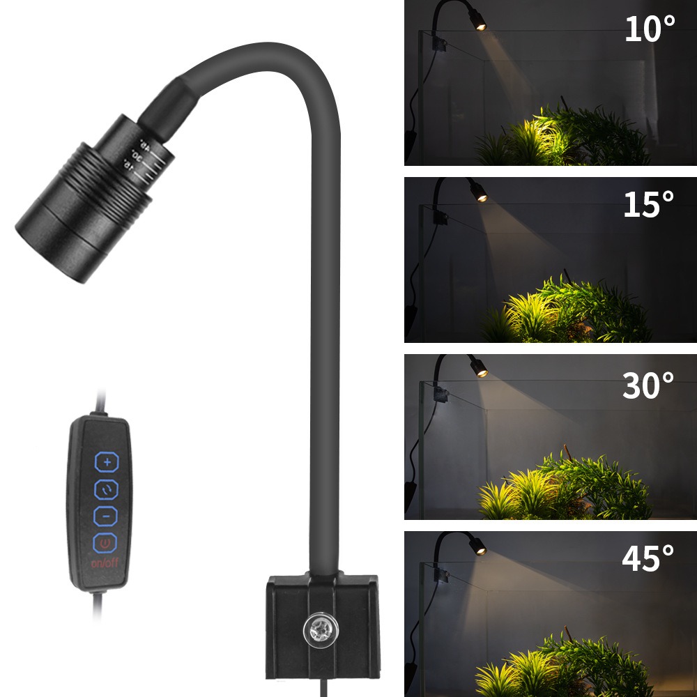 Aquarium Plant Growing - Super Slim LED Aquarium Light Lighting
