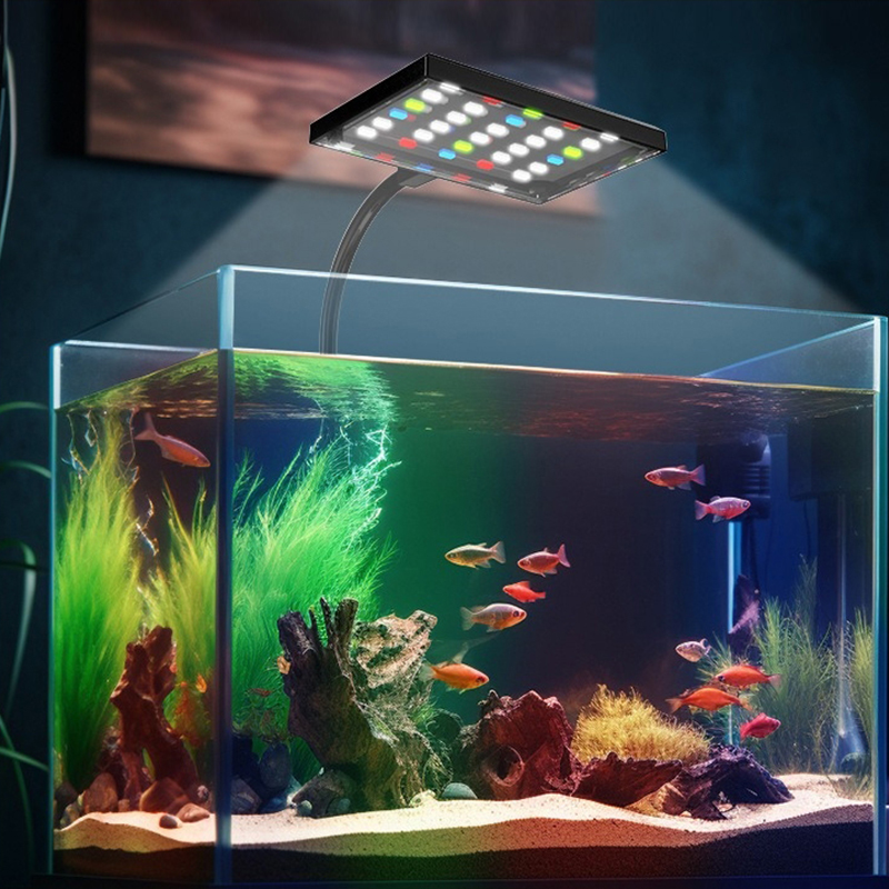 USB Aquarium LED Light Full Sp - مراجعة Aquarium Plant Growing وسعره