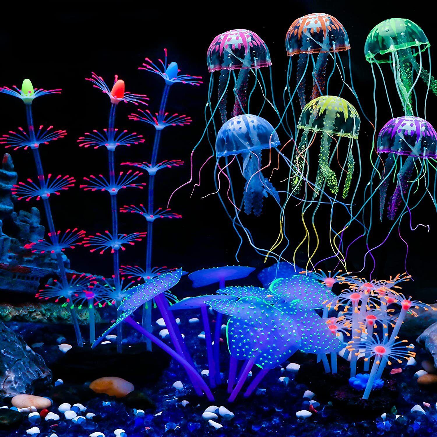 Silicone Glowing Landscape Art - مراجعة Aquarium Planted Substrate وسعره
