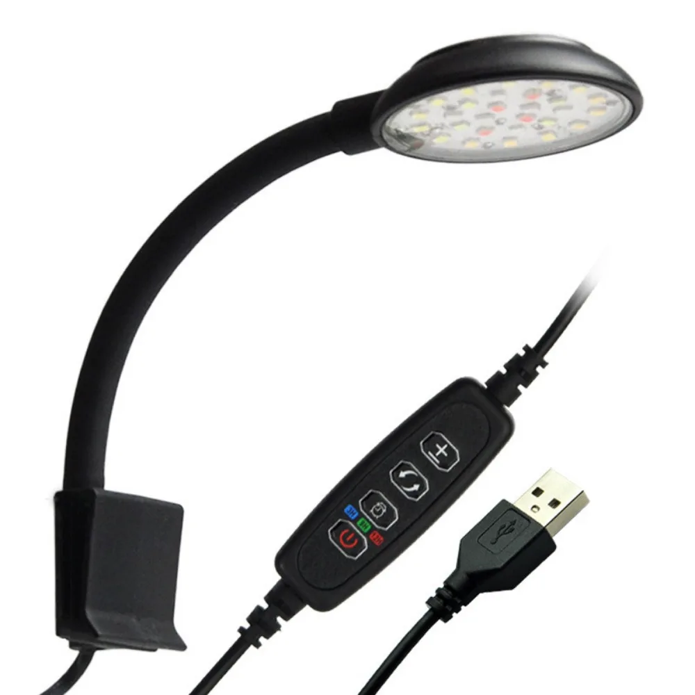 Clip on LED Aquarium Light Dim - مراجعة Planted Aquarium Freshwater وسعره