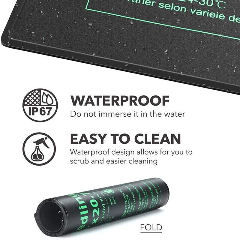 21W Plant Growth Heating Mat I - مراجعة Aquarium Planted Seeds وسعره