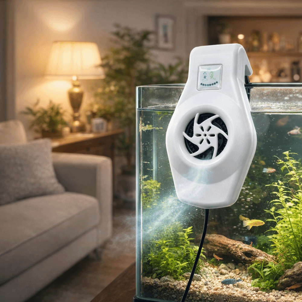 Silent Aquarium Cooling Fan Po - مراجعة Planted Aquarium Accessories وسعره