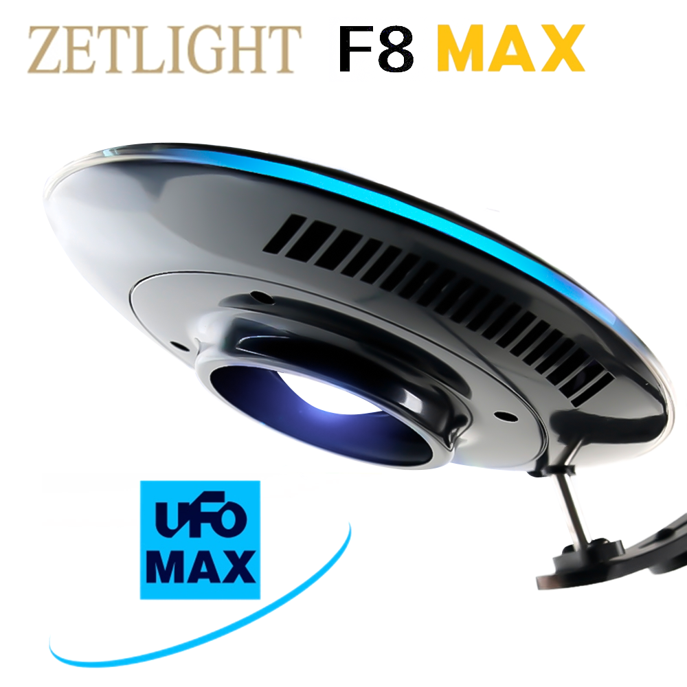 Zetlight UFO F8 Max 96W Smart  - مراجعة Planted Aquarium Freshwater وسعره