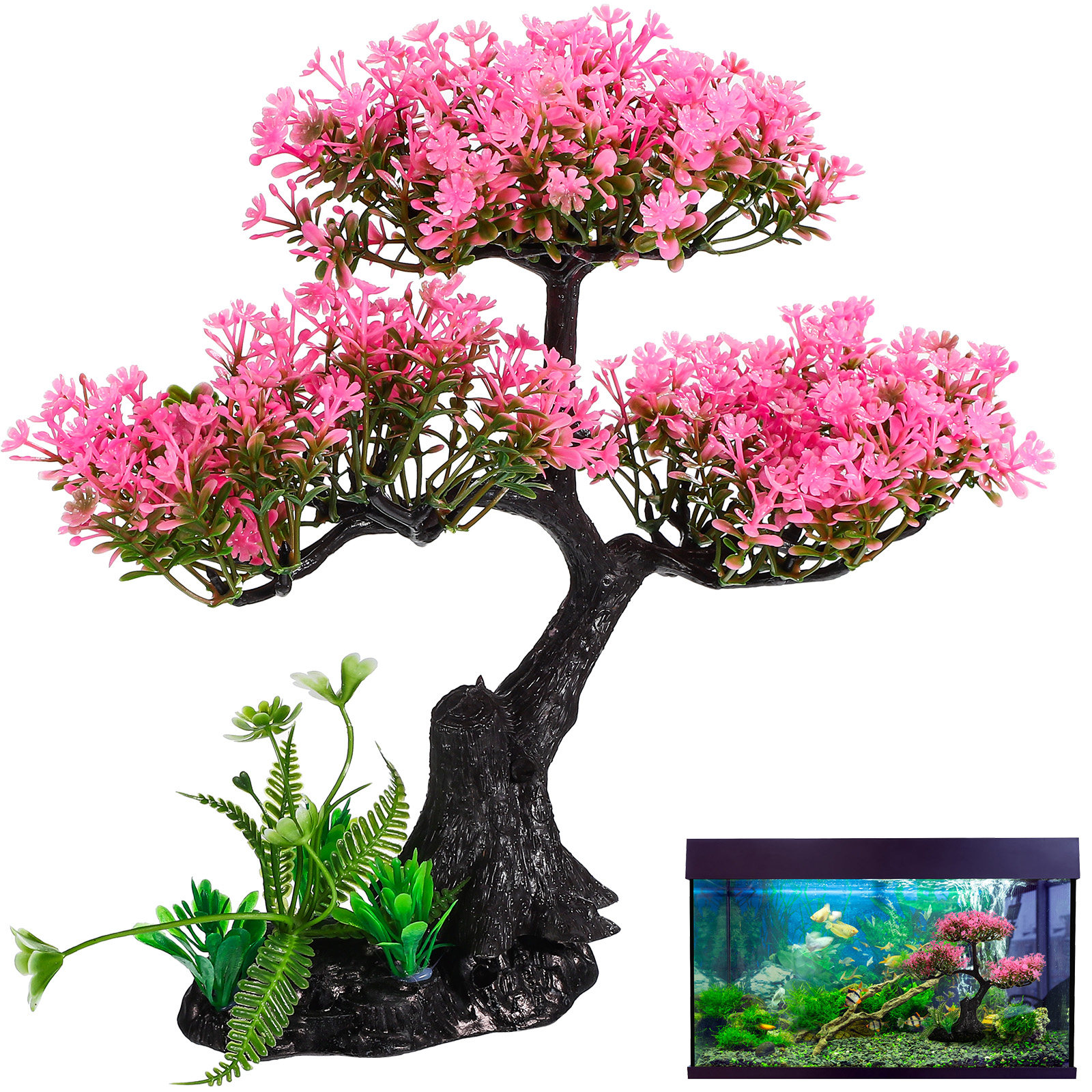 Artificial Plants Indoor Aquar - مراجعة Aquarium Planted Substrate وسعره