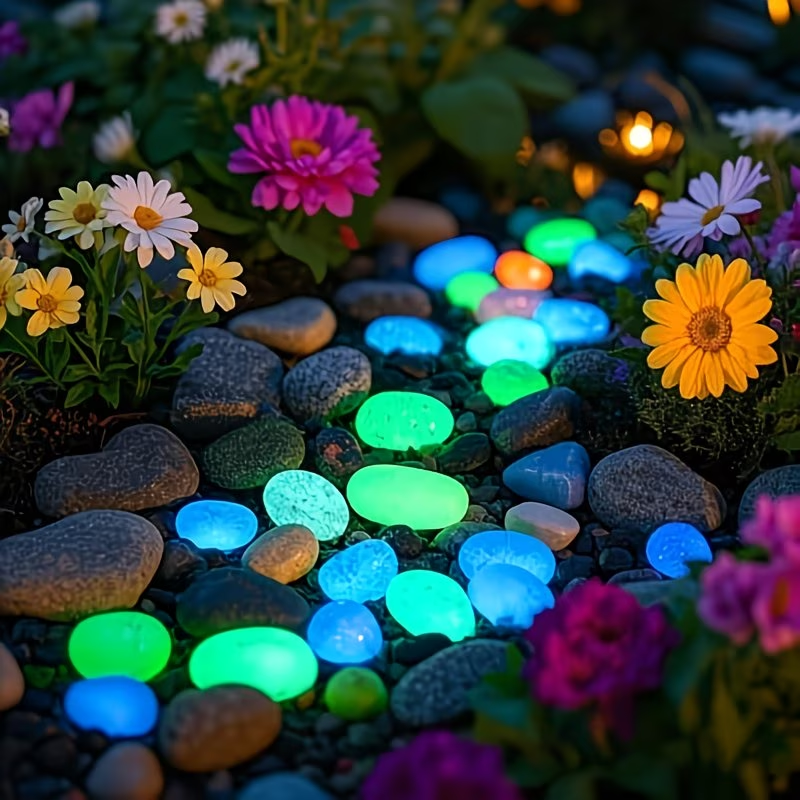 300PCS Luminous Pebble Set,0.9 - مراجعة Aquarium Planting وسعره