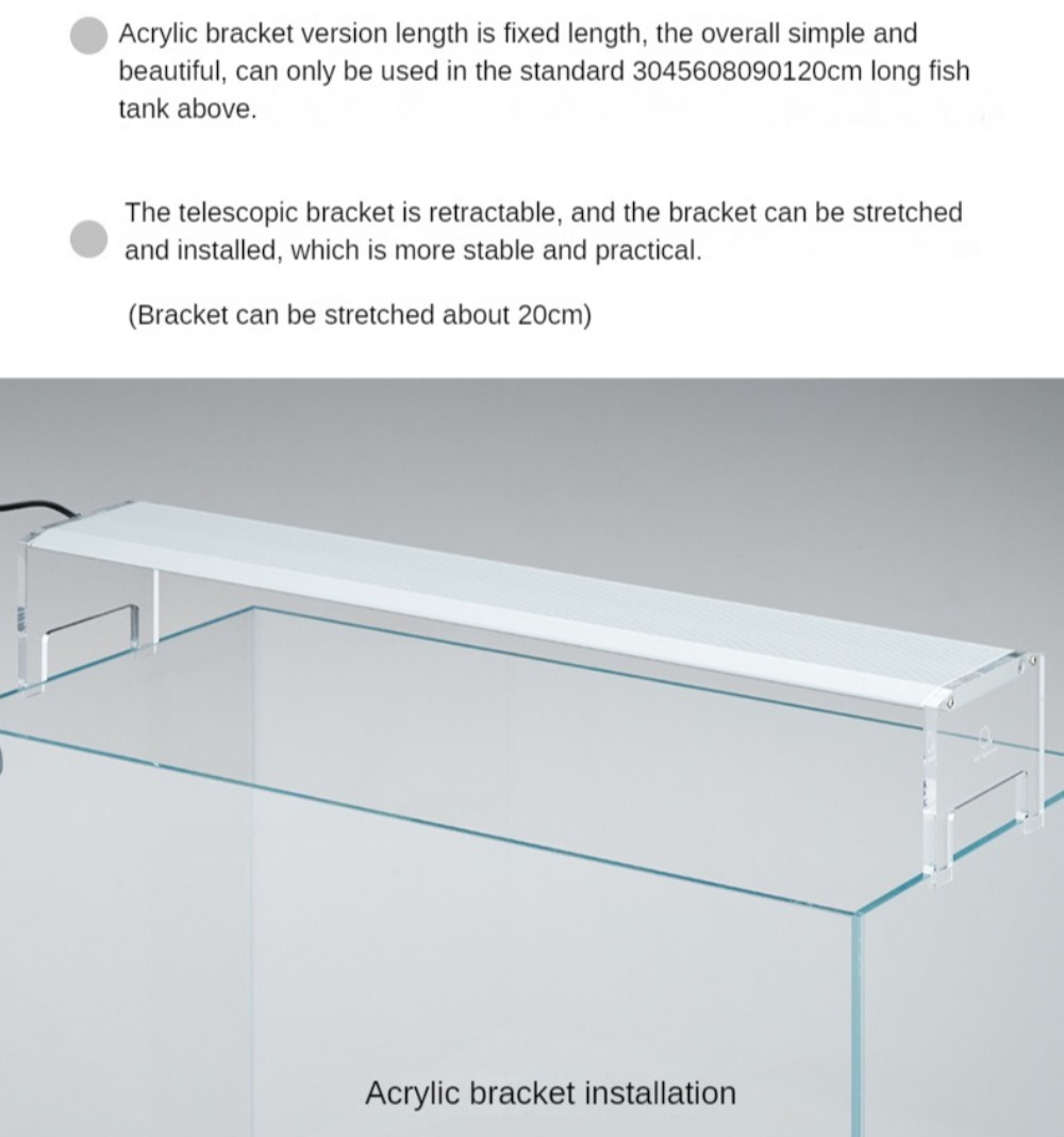 LED Light Aquarium Lighting Aq - مراجعة Planted Aquarium Freshwater وسعره