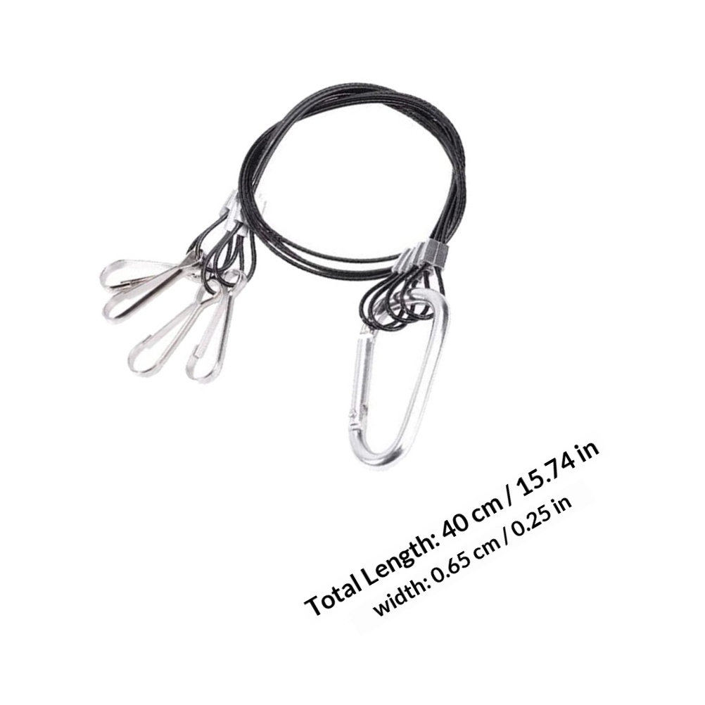 4Pcs Stainless Steel Rope Hang - مراجعة Aquarium Planting وسعره