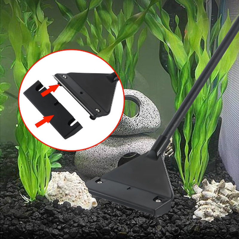 Aquarium stainless steel fish  - مراجعة Aquarium Plant Utensils وسعره