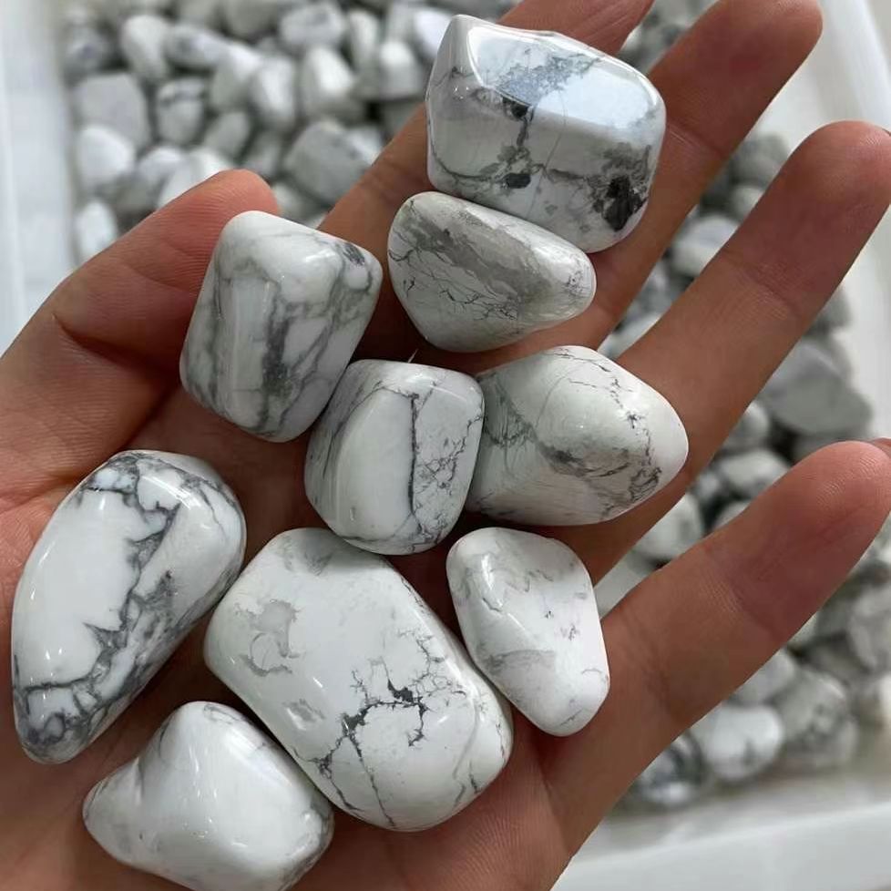 Natural White Turquoise Rock R - مراجعة Aquarium Plant Gravel وسعره