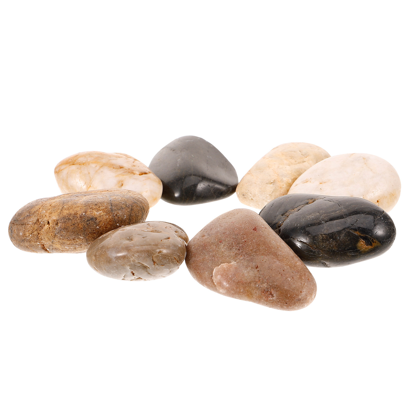 1Set Aquarium Pebbles Gravel 5 - مراجعة Aquarium Plant Gravel وسعره