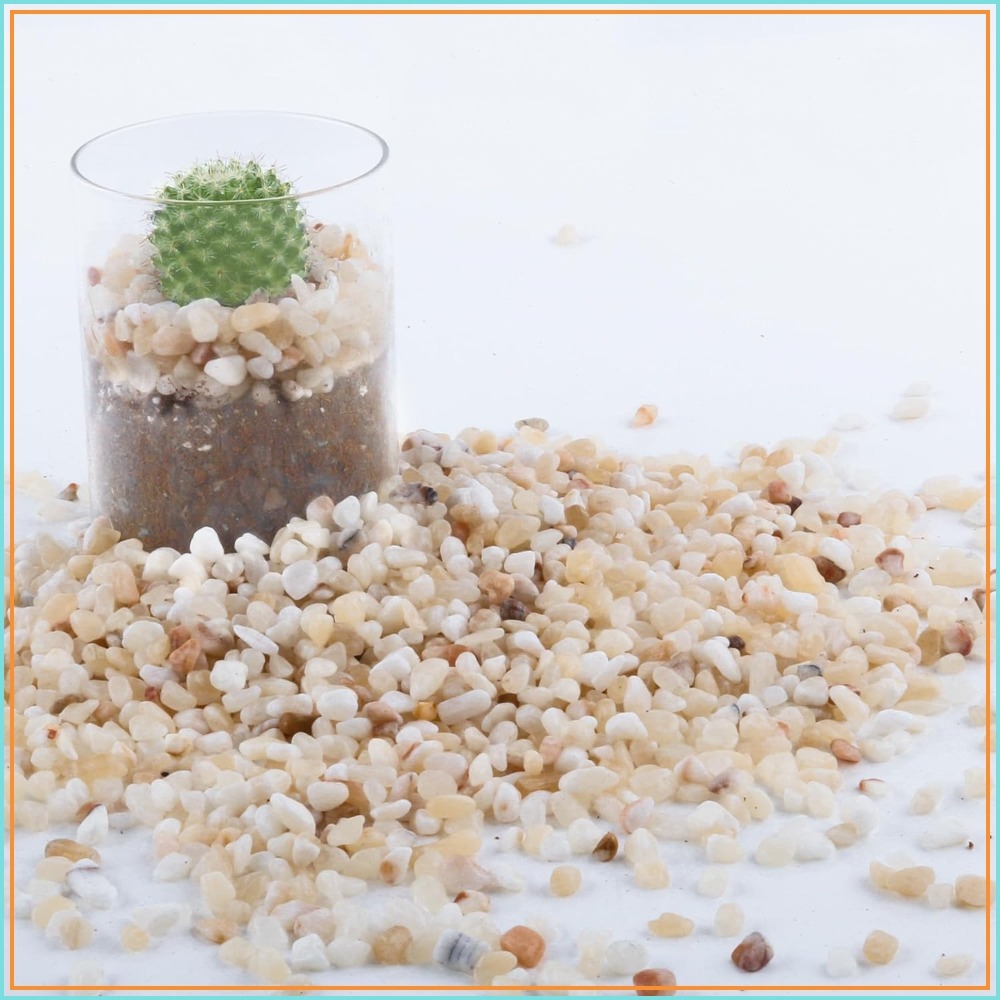 2.4lb Natural River Rocks for  - مراجعة Aquarium Plant Gravel وسعره