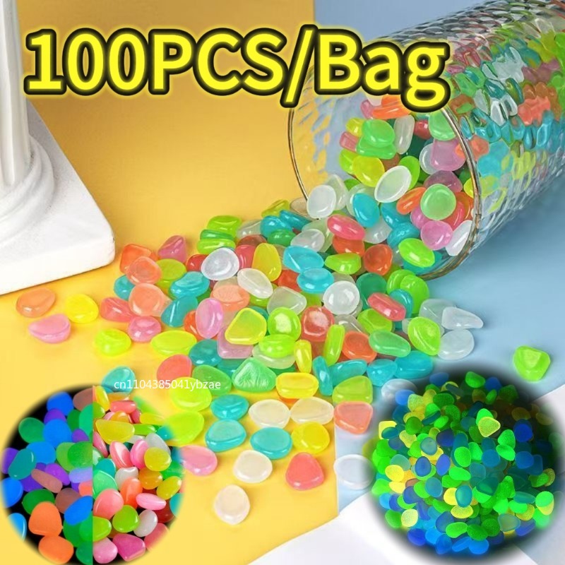 100-800pcs Glow in The Dark Pe - مراجعة Aquarium Planting وسعره