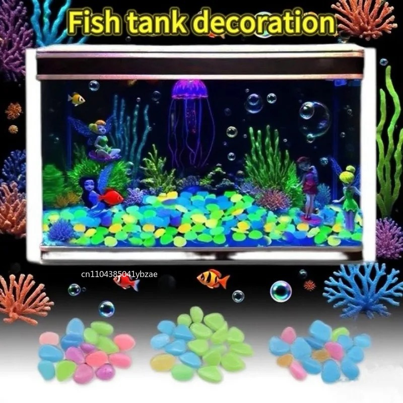 100-800pcs Glow in The Dark Pe - مراجعة Aquarium Planting وسعره