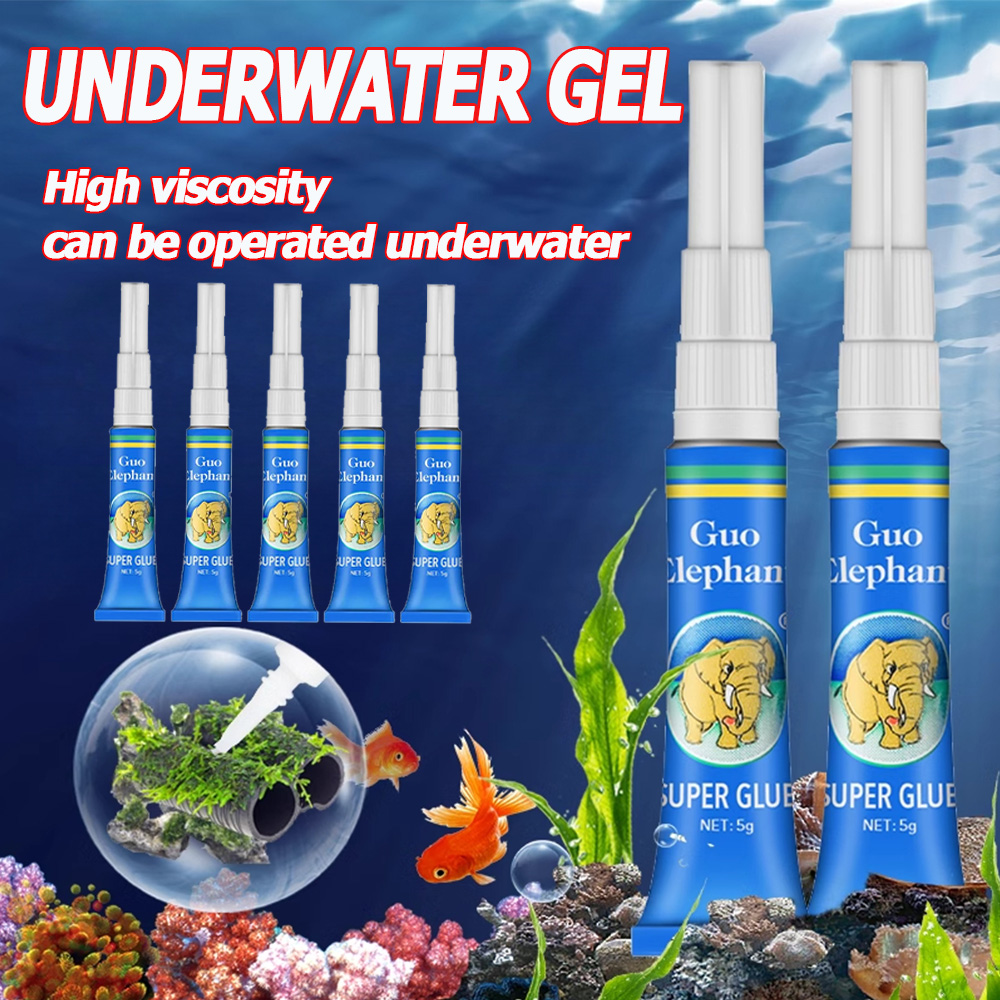 3/5/10Pcs Fish Tank Landscapin - مراجعة Aquarium Plant Glue Gel وسعره