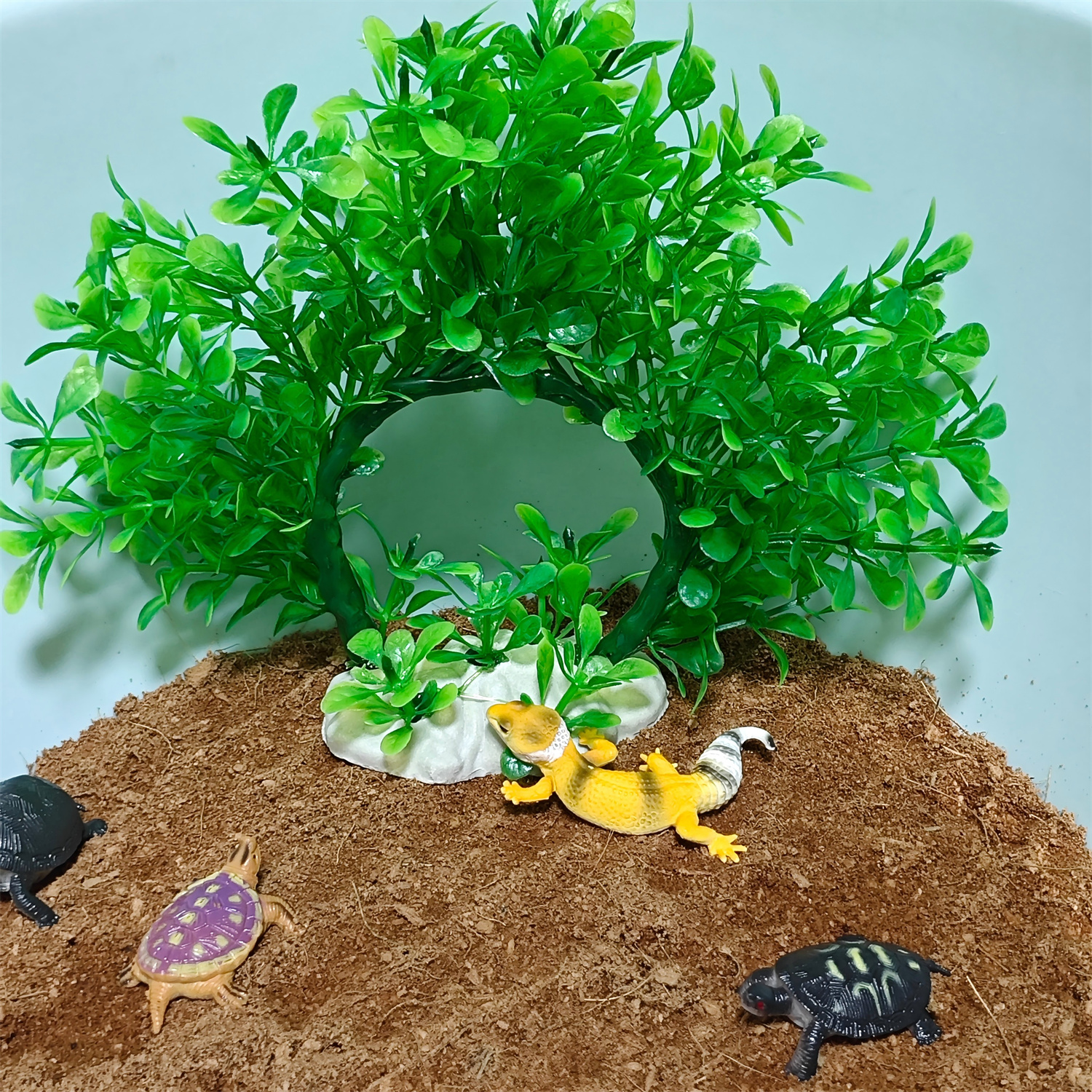Underwater Wreath Artificial U - مراجعة Aquarium Planted Substrate وسعره