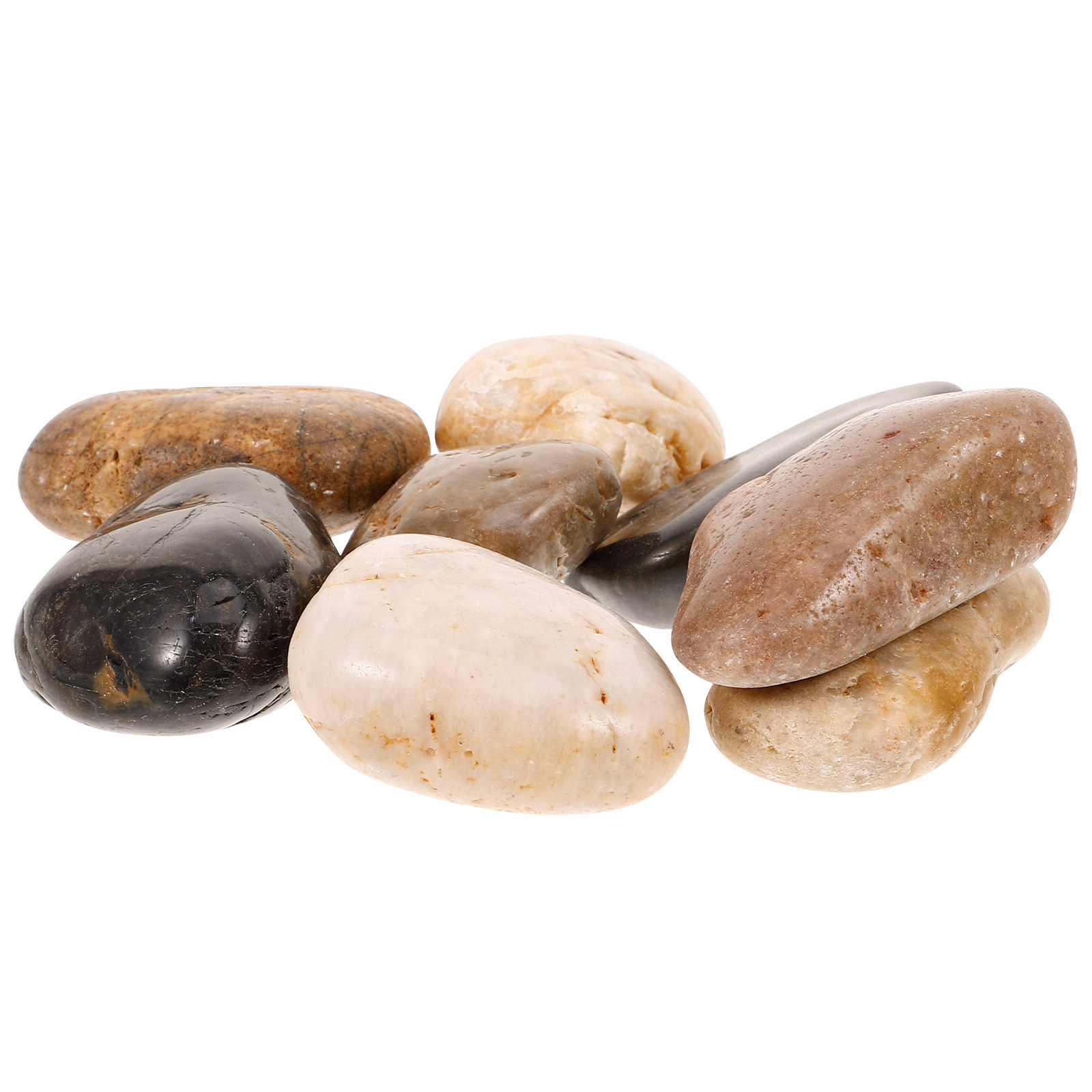 1Set Aquarium Pebbles Delicate - مراجعة Aquarium Plant Gravel وسعره