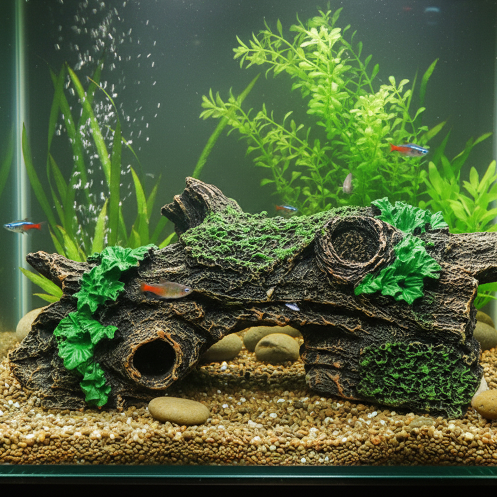 Aquarium Driftwoods Decor Tree - مراجعة Aquarium Plant Growing وسعره