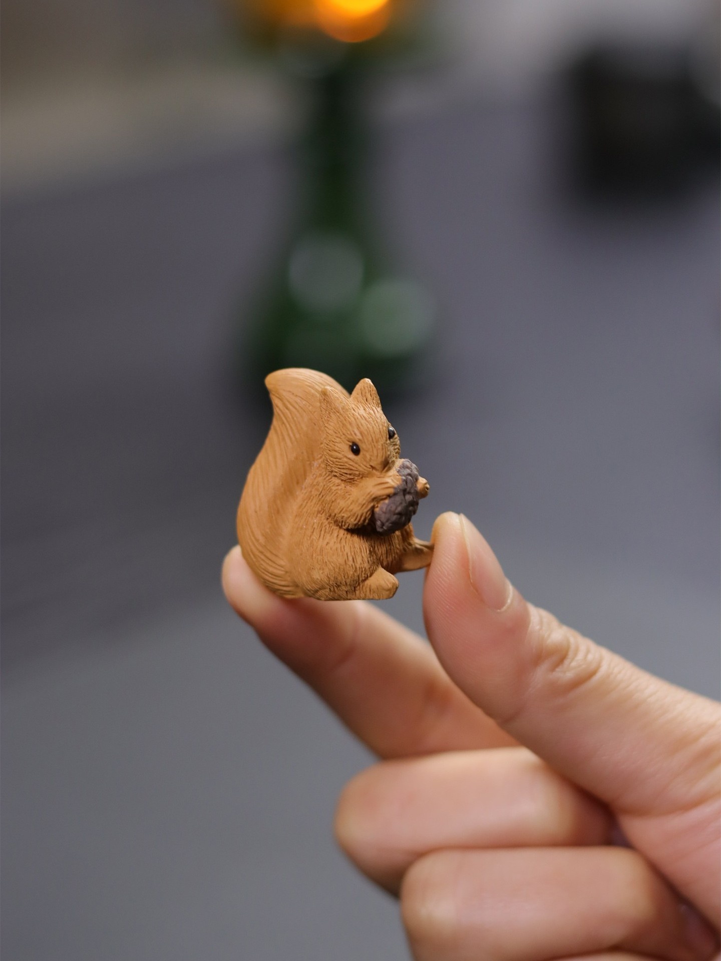  Purple Clay Tea Pet Squirrel  - مراجعة Aquarium Planting وسعره