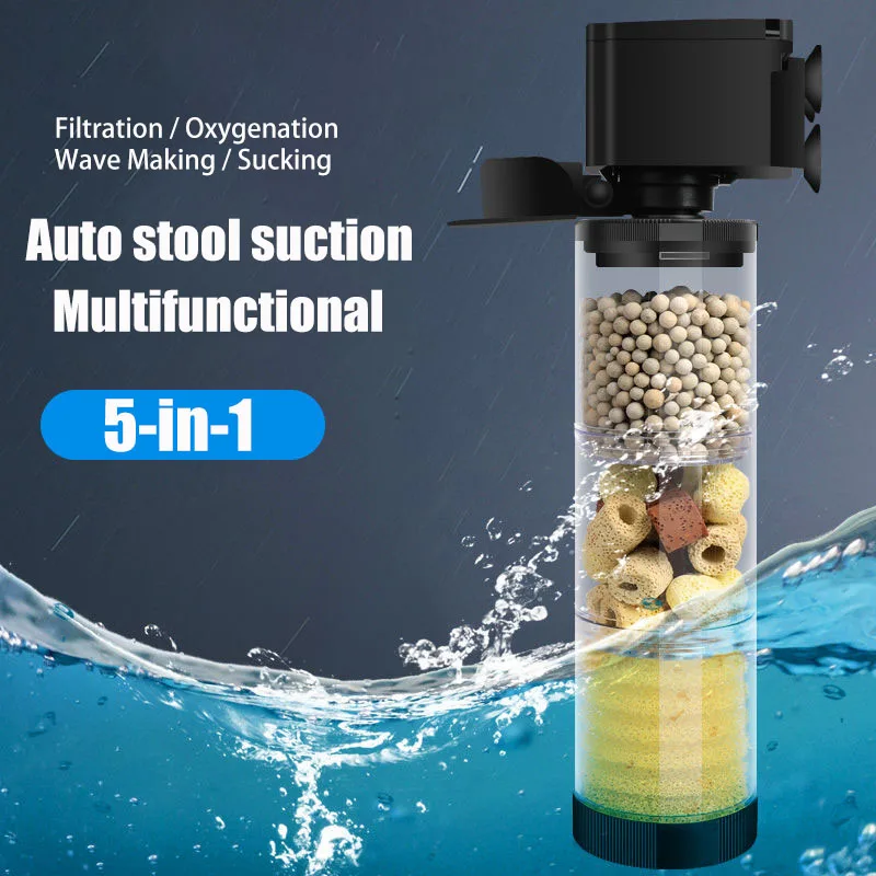 220V 50Hz Silent Filter for Aq - مراجعة Planted Aquarium Accessories وسعره