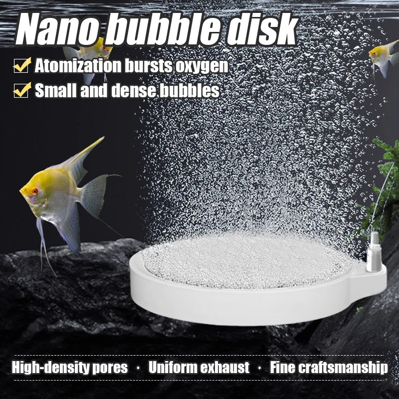 Nano Disc Air Stone Oxygen Aer - مراجعة Planted Aquarium Accessories وسعره