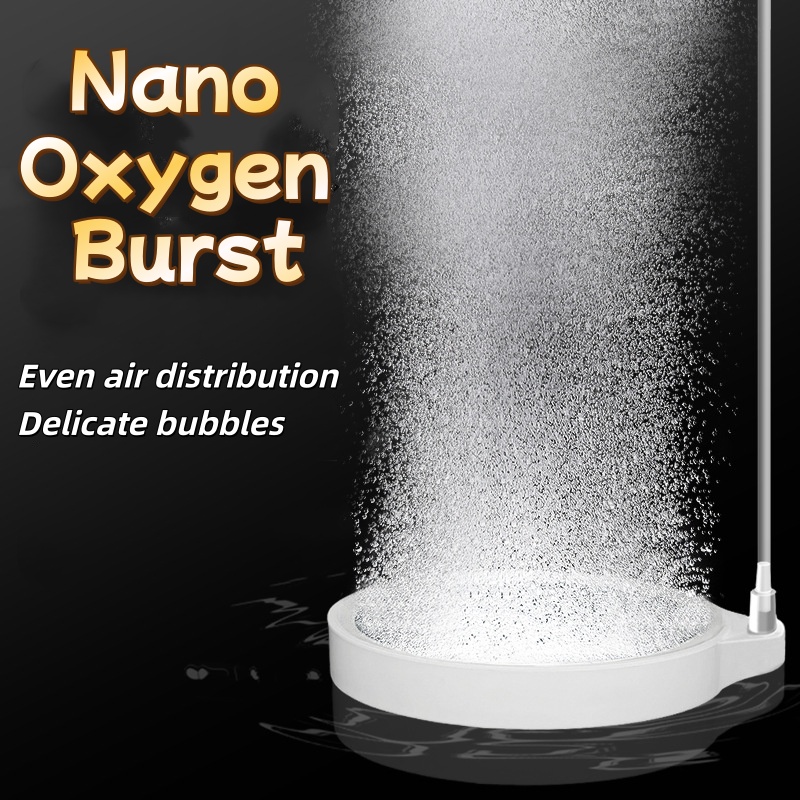 Nano Disc Air Stone Oxygen Aer - مراجعة Planted Aquarium Accessories وسعره
