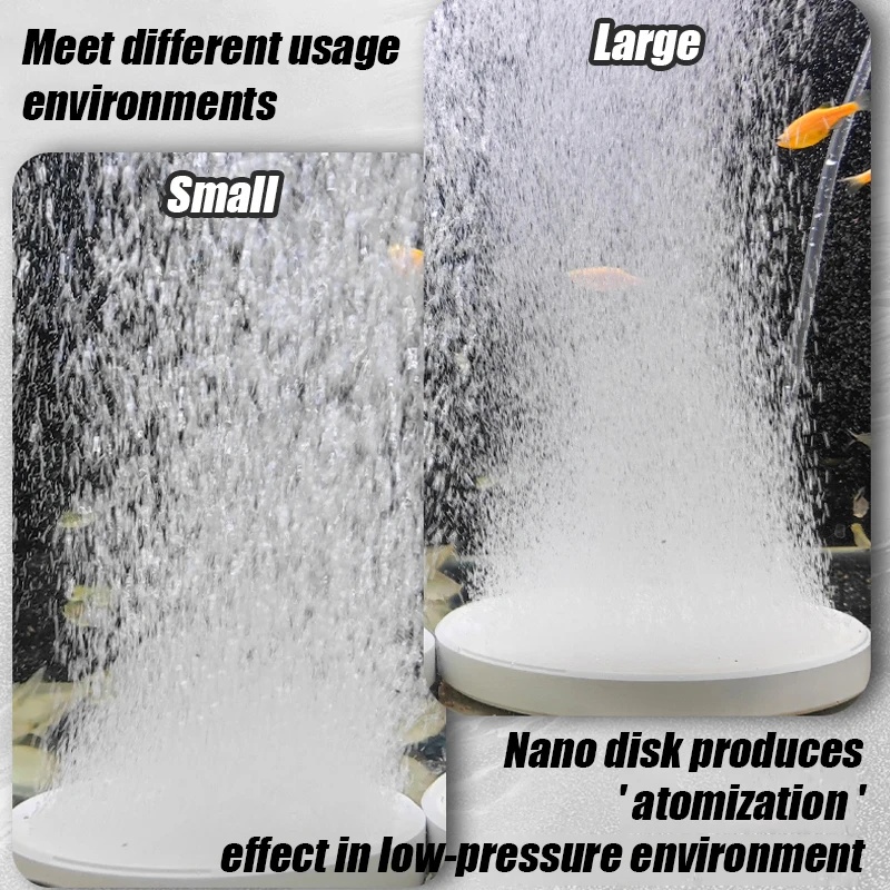 Nano Disc Air Stone Oxygen Aer - مراجعة Planted Aquarium Accessories وسعره