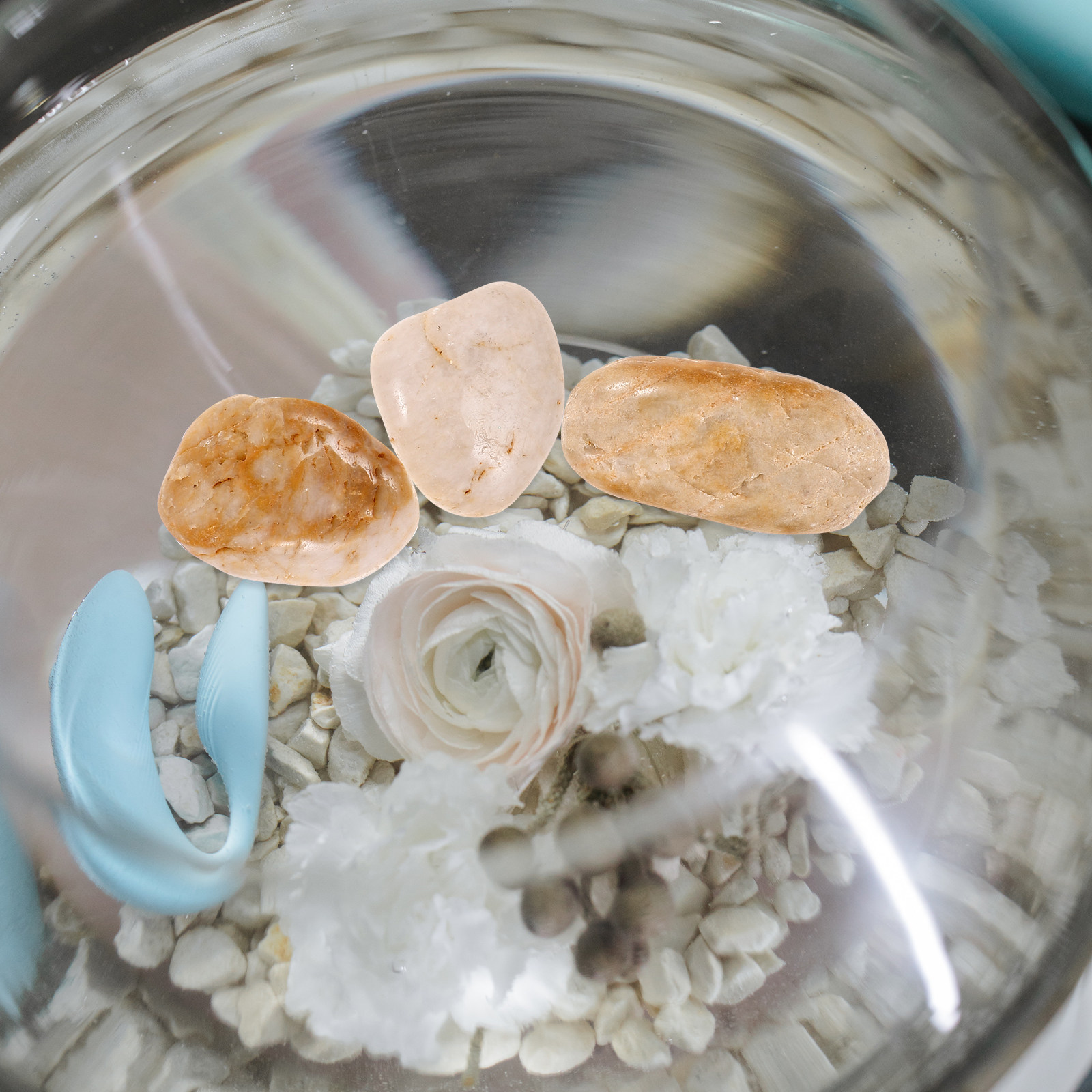 1Set Aquarium Pebbles Natural  - مراجعة Aquarium Plant Gravel وسعره