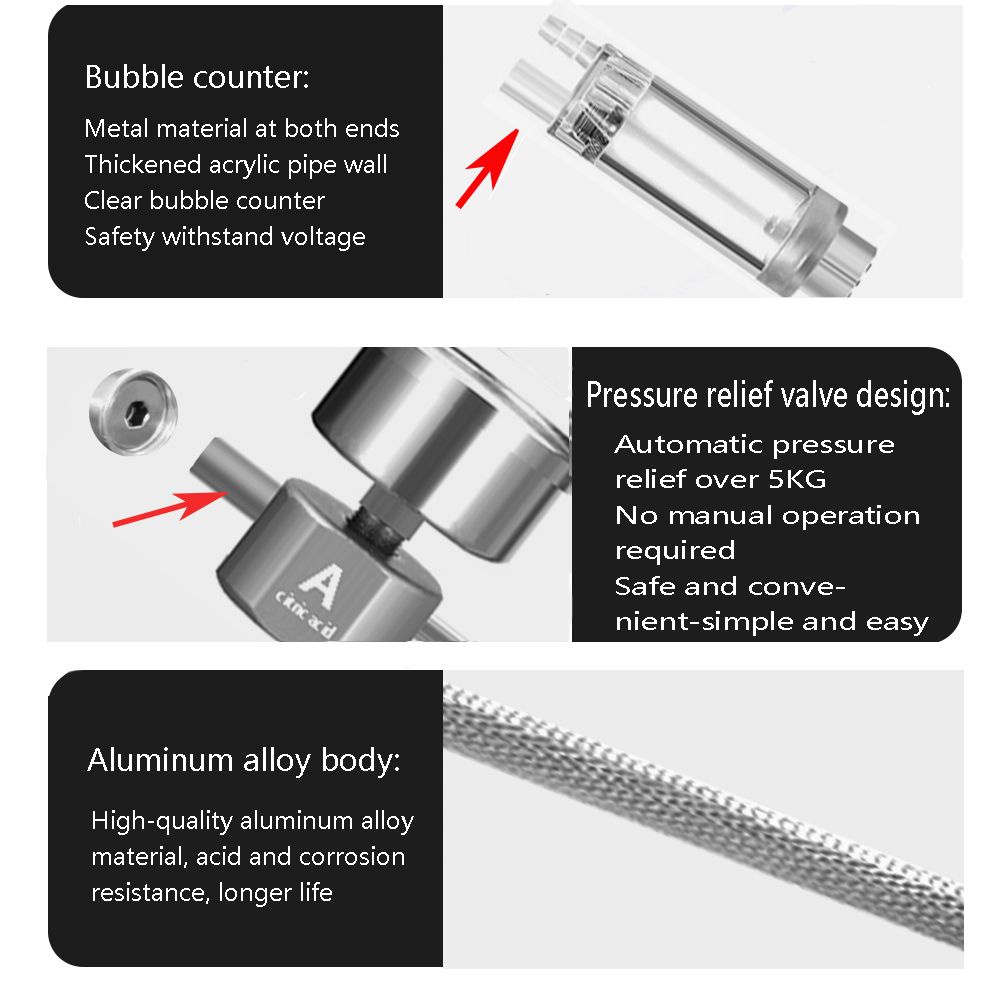 Aquarium DIY CO2 Reactor Gener - مراجعة Planted Aquarium Accessories وسعره
