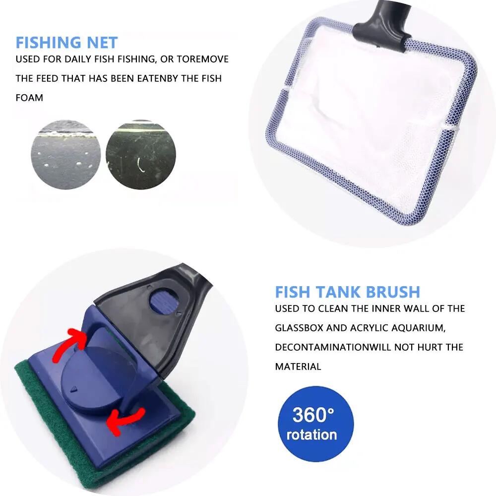 5in1 Aquarium Cleaning Tool Pl - مراجعة Aquarium Plant Gravel وسعره