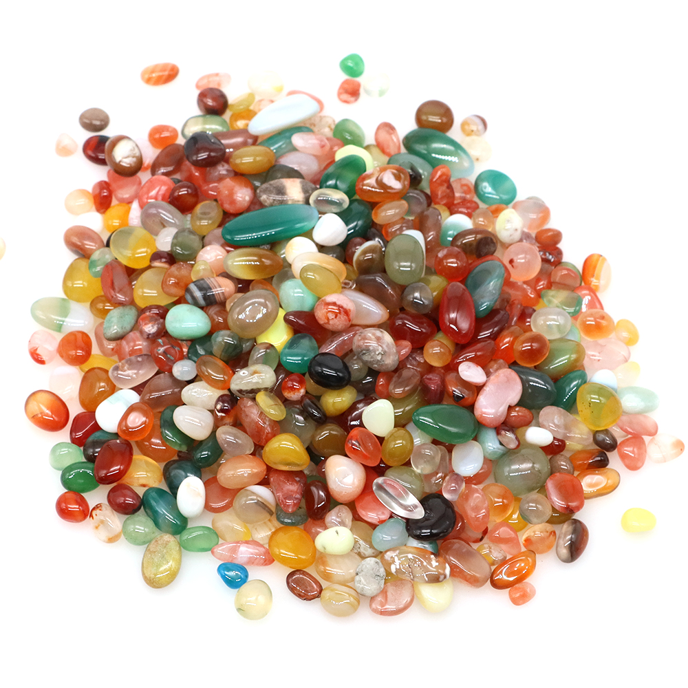 Natural Stone Tumbled Agate Gr - مراجعة Aquarium Plant Gravel وسعره