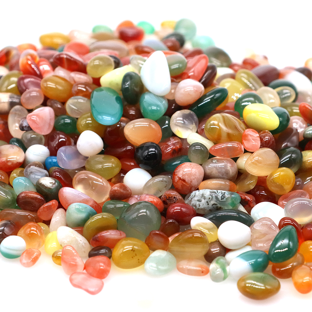 Natural Stone Tumbled Agate Gr - مراجعة Aquarium Plant Gravel وسعره