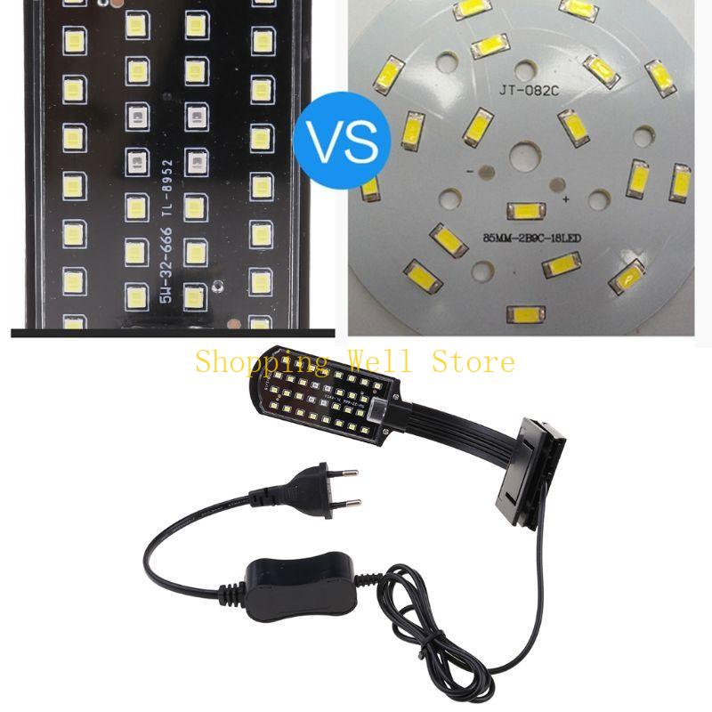 KX4B Fish for Tank Clip on Lig - مراجعة Aquarium Plant Growing وسعره