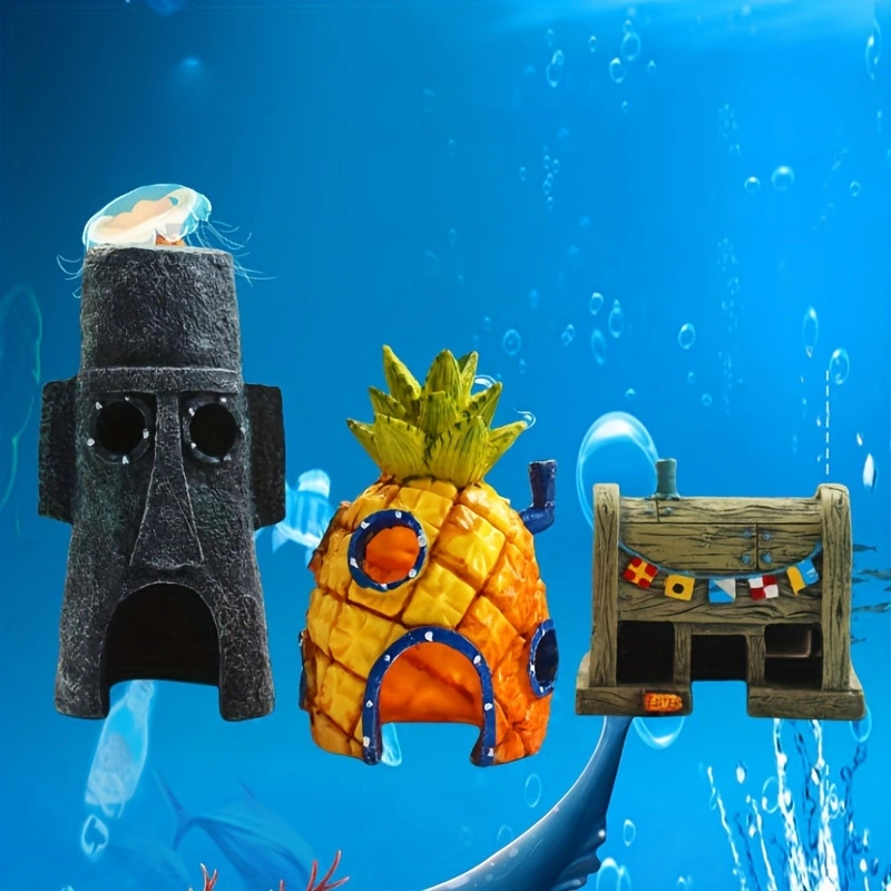 Fish tank landscaping decorati - مراجعة Aquarium Planted Seeds وسعره