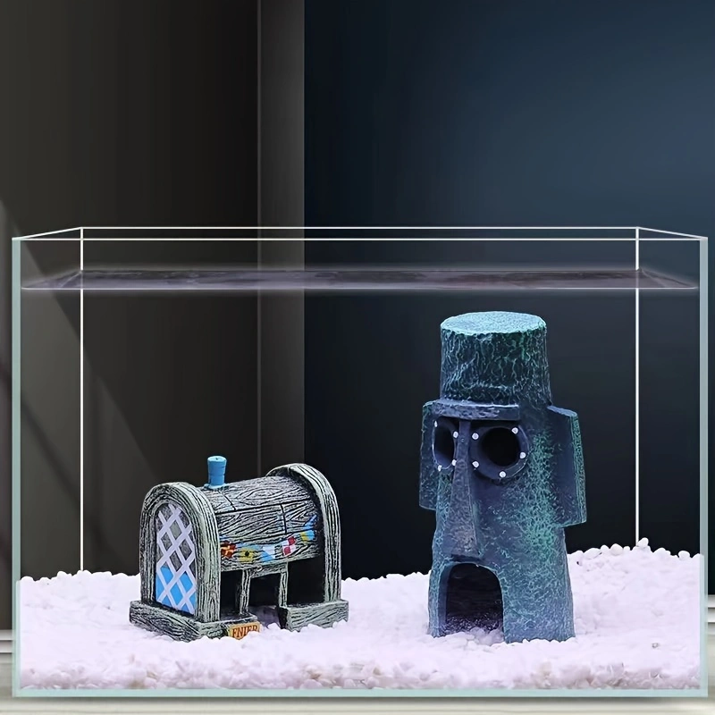 Fish tank landscaping decorati - مراجعة Aquarium Planted Seeds وسعره