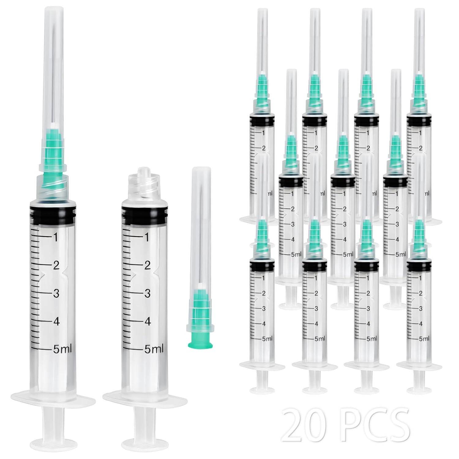 50 Pieces of 5ml Luer-Lock Syr - مراجعة Aquarium Planting وسعره