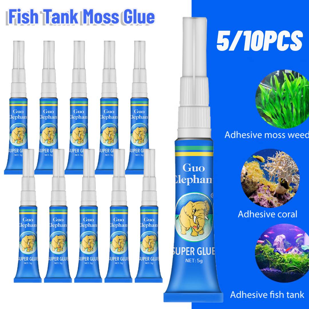 20-5Pcs Fish Tank Landscaping  - مراجعة Aquarium Plant Glue Gel وسعره