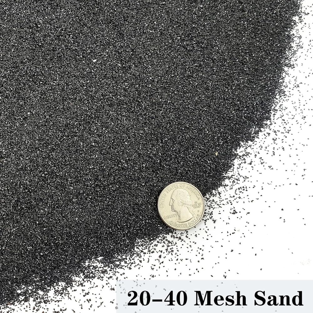 YISZM Aquarium Sand, 20lbs Bla - مراجعة Aquarium Plant Gravel وسعره