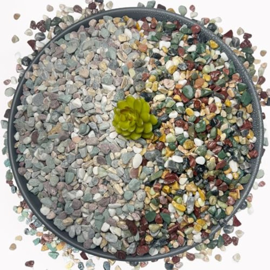 45LB Succulents Rocks for Plan - مراجعة Aquarium Plant Gravel وسعره