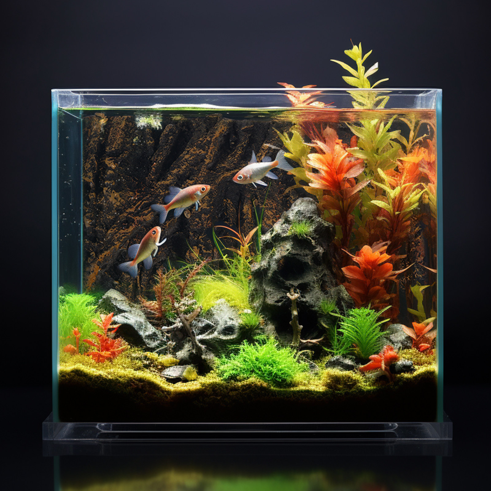 3D Tree Root PU Aquarium Backg - مراجعة Aquarium Plant Growing وسعره