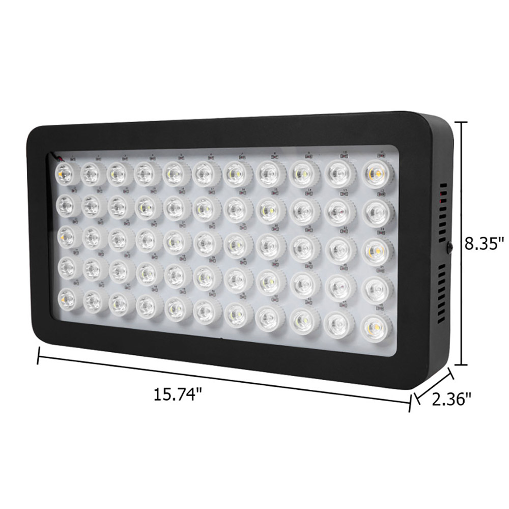 165W LED Aquariums Light Dimma - مراجعة Aquarium Plant Growing وسعره