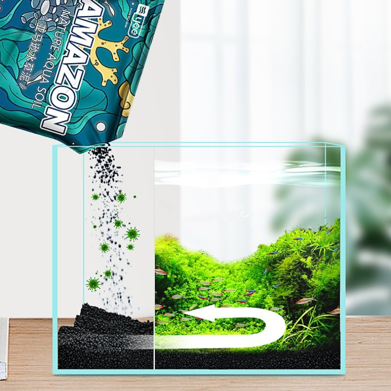 YEE Aquarium Plant Substrate - - مراجعة Aquarium Planted Seeds وسعره