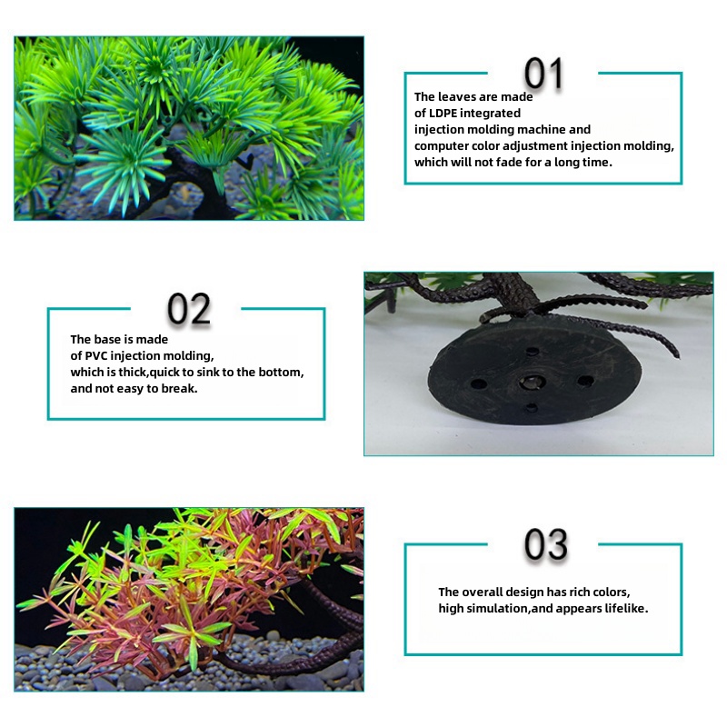 Aquarium bonsai tree, plant, f - مراجعة Aquarium Planted Seeds وسعره