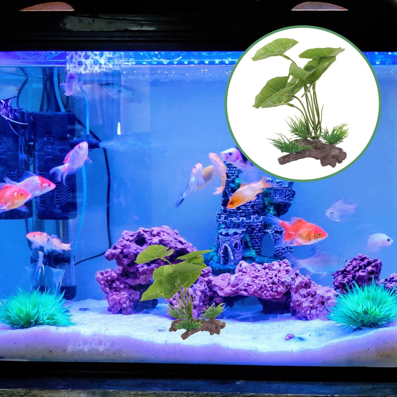 Artificial Underwater Plant Aq - مراجعة Aquarium Planted Seeds وسعره