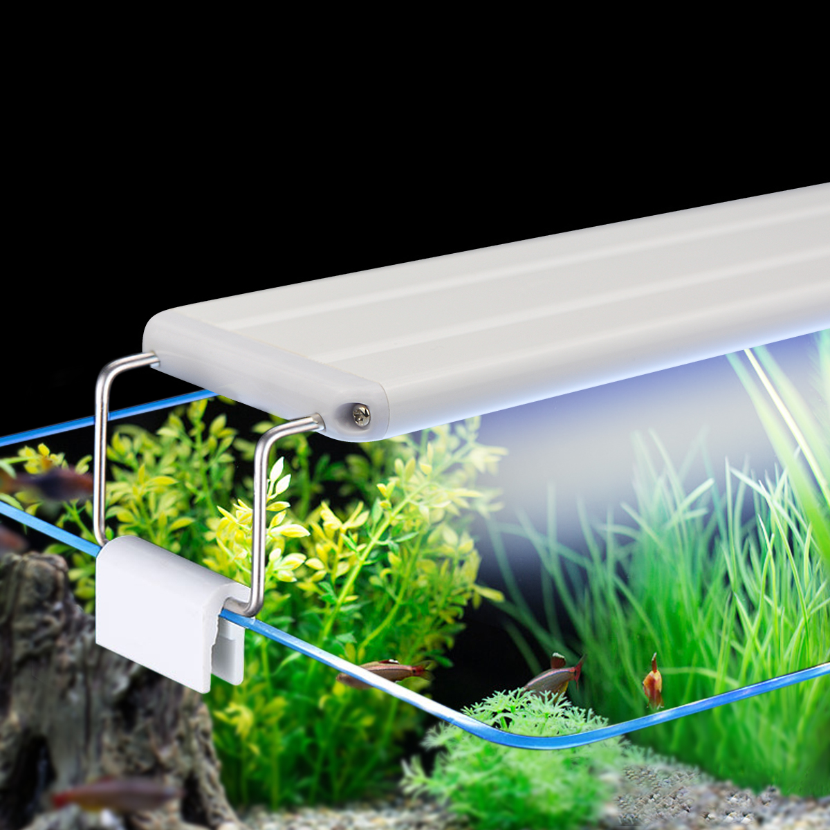 18-48CM Aquarium Light Clip-on - مراجعة Aquarium Plant Growing وسعره