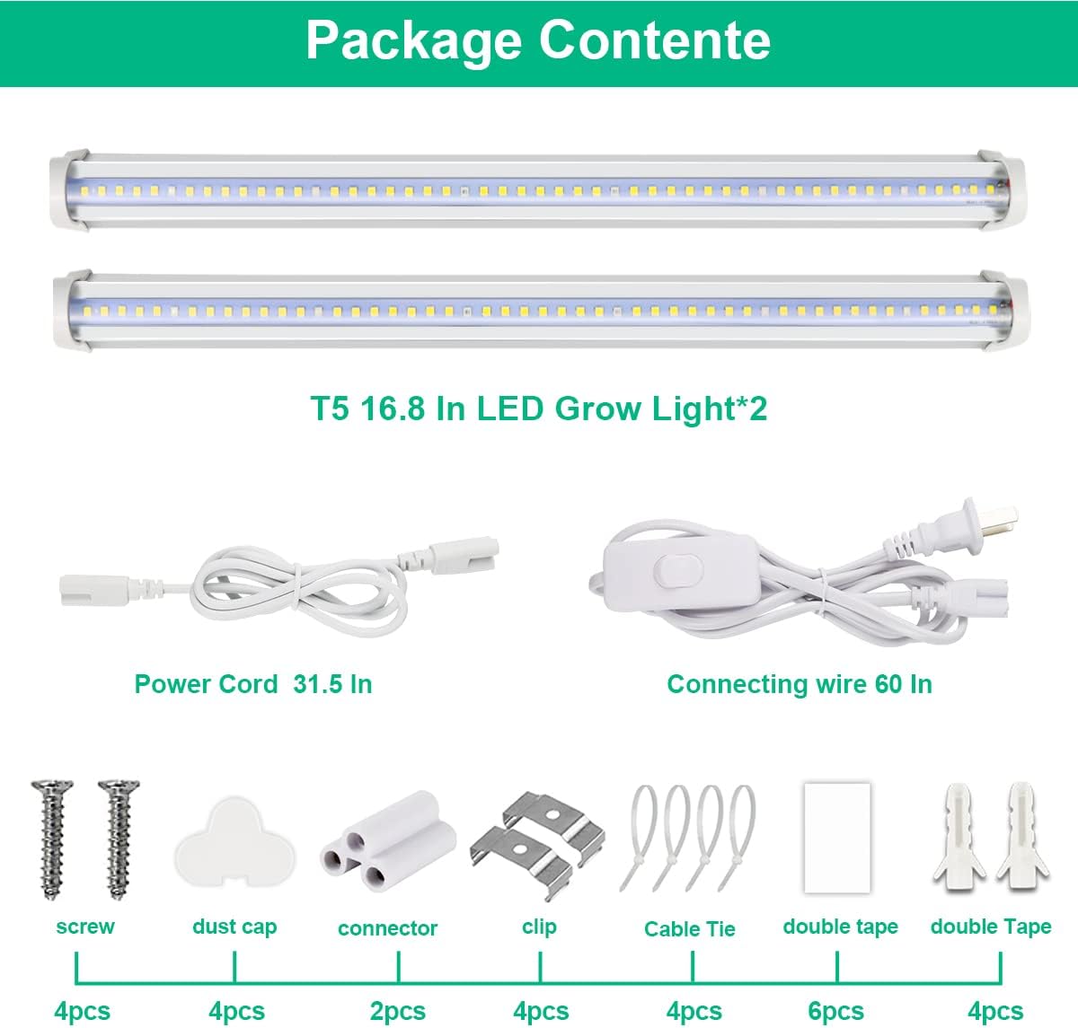 LED Grow Plant Lamp Full Spect - مراجعة Aquarium Planted Seeds وسعره