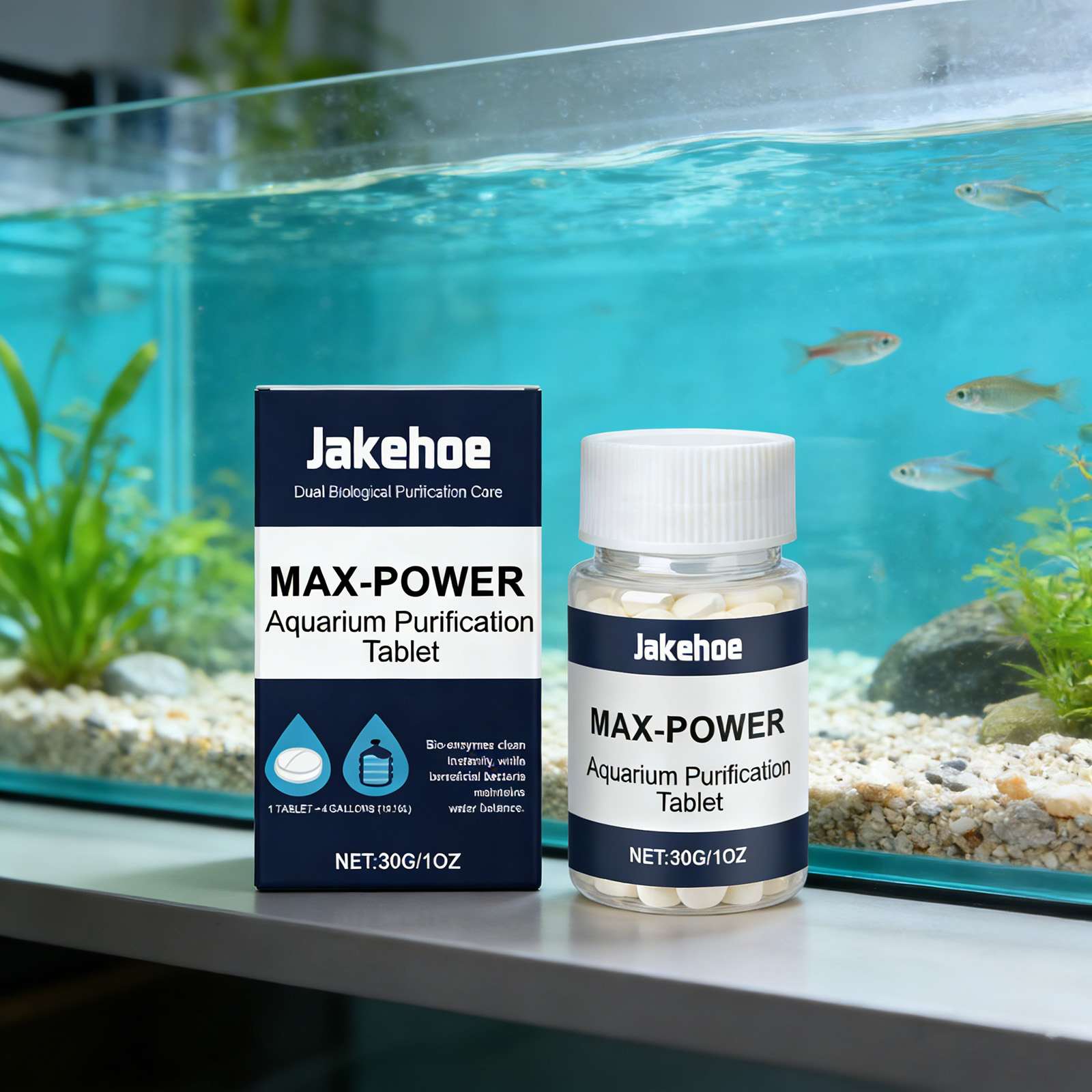 Algae Remover Tablets for Aqua - مراجعة Planted Aquarium Cloudy Water وسعره