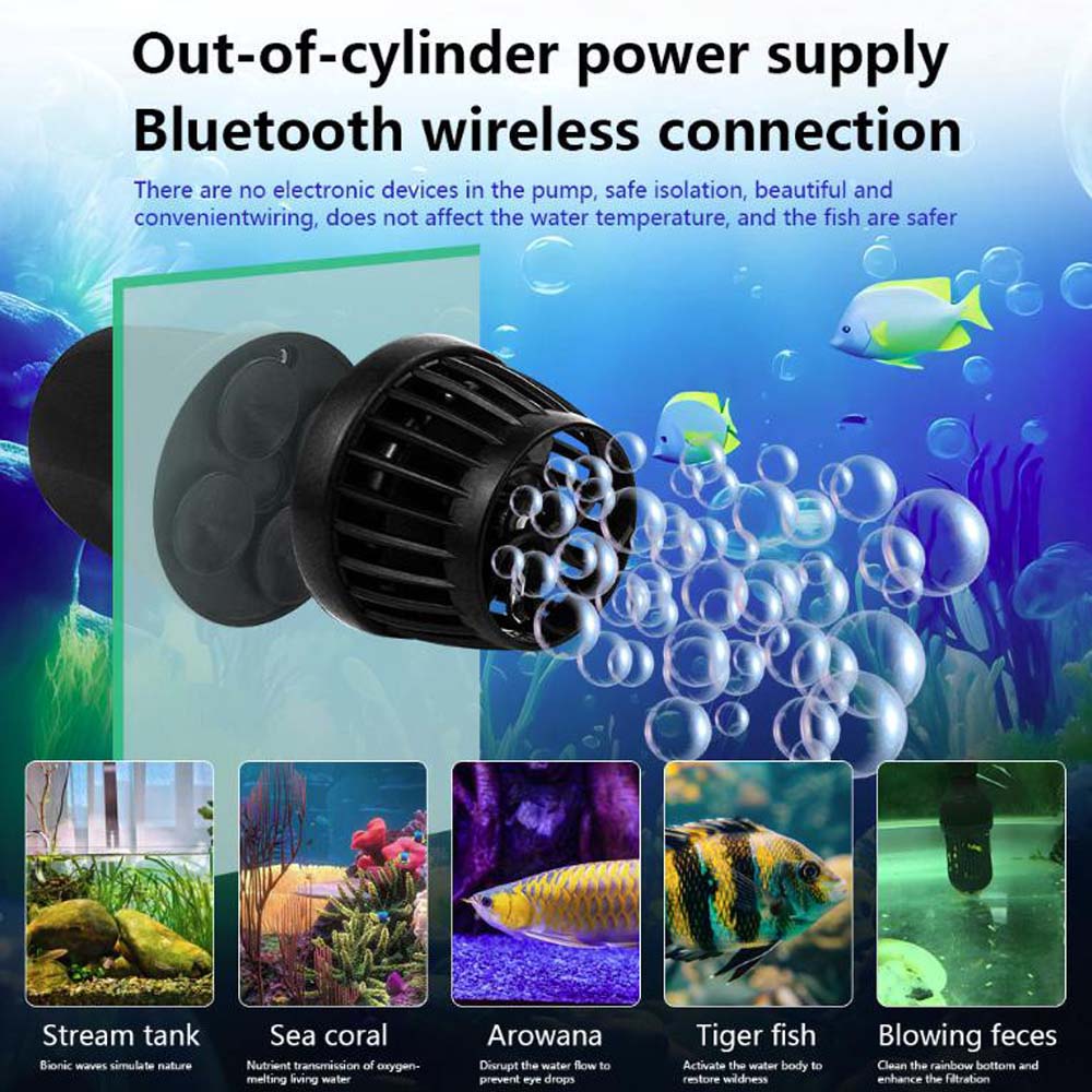 DMP-10/15 Smart Wave Maker Blu - مراجعة Planted Aquarium Freshwater وسعره