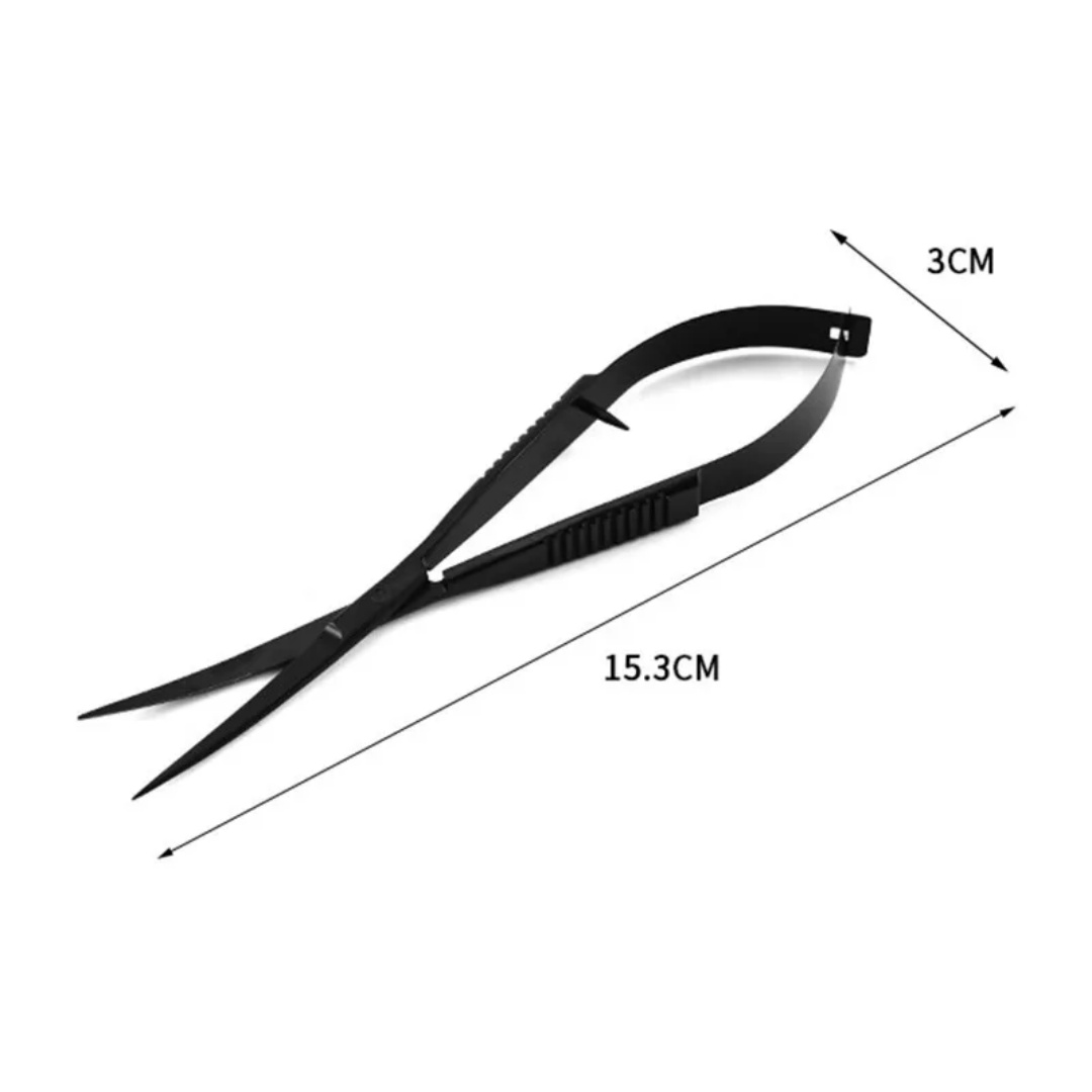 Curved Straight Spring Scissor - مراجعة Aquarium Plant Utensils وسعره